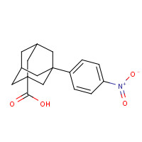 7123-76-4 3-(4-NITROPHENYL)ADAMANTANE-1-CARBOXYLIC ACID chemical structure