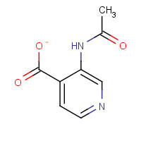 215103-12-1 3-(Acetylamino)-4-pyridinecarboxylicacid chemical structure