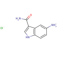 306936-36-7 3-(AMINOCARBONYL)-1H-INDOL-5-AMINIUM CHLORIDE chemical structure