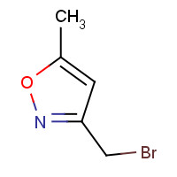 130628-75-0 3-(Bromomethyl)-5-methylisoxazole chemical structure