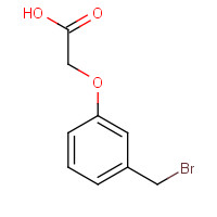 136645-25-5 3-(BROMOMETHYL)PHENOXYACETIC ACID chemical structure