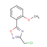 175205-61-5 3-(CHLOROMETHYL)-5-(2-METHOXYPHENYL)-1,2,4-OXADIAZOLE chemical structure