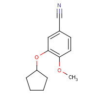 159783-16-1 3-(CYCLOPENTYLOXY)-4-METHOXYBENZONITRILE chemical structure
