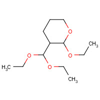 69549-51-5 3-(DIETHOXYMETHYL)-2-ETHOXYTETRAHYDRO-2H-PYRAN chemical structure