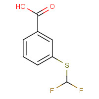 4837-24-5 3-(DIFLUOROMETHYLTHIO)BENZOIC ACID,97 chemical structure