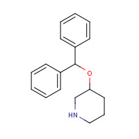 78503-38-5 3-(DIPHENYLMETHOXY)PIPERIDINE chemical structure