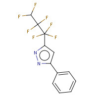 54864-78-7 3-(HEPTAFLUORO-1-PROPYL)-5-PHENYLPYRAZOLE chemical structure