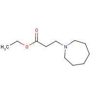 6763-93-5 ETHYL HEXAHYDRO-1H-AZEPINE-1-PROPANOATE,TECH.,90 chemical structure