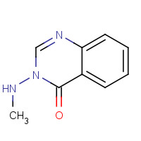 60512-86-9 3-(METHYLAMINO)-3,4-DIHYDROQUINAZOLIN-4-ONE chemical structure
