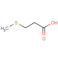 646-01-5 3-METHYLTHIOPROPIONIC ACID chemical structure