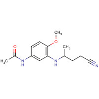 19433-94-4 N-[3-[(2-Cyanoethyl)ethylamino]-4-methoxyphenyl]acetamide chemical structure