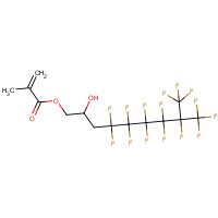 16083-81-1 3-(Perfluoro-5-methylhexyl)-2-hydroxypropyl methacrylate chemical structure