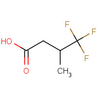 348-75-4 3-Trifluoromethylbutyric acid chemical structure