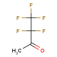 374-41-4 3,3,4,4,4-PENTAFLUOROBUTAN-2-ONE chemical structure