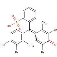 76-60-8 Bromocresol green chemical structure