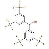 87901-76-6 3,3',5,5'-TETRAKIS(TRIFLUOROMETHYL)BENZHYDROL chemical structure