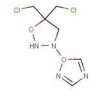 3980-25-4 5,5'-BIS(CHLOROMETHYL)-3,3'-BI-1,2,4-OXADIAZOLE chemical structure