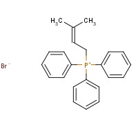 1530-34-3 (3,3-DIMETHYLALLYL)TRIPHENYLPHOSPHONIUM BROMIDE chemical structure