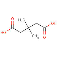 4839-46-7 3,3-Dimethylglutaric acid chemical structure