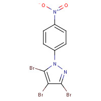 175135-29-2 3,4,5-TRIBROMO-1-(4-NITROPHENYL)-1H-PYRAZOLE chemical structure