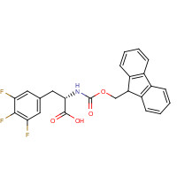 205526-30-3 FMOC-L-3,4,5-TRIFLUOROPHENYLALANINE chemical structure