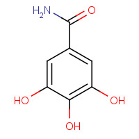 618-73-5 3,4,5-TRIHYDROXYBENZAMIDE chemical structure