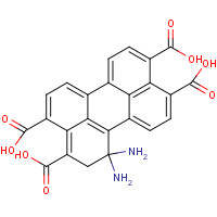 81-33-4 3,4,9,10-Perylenetetracarboxylic diimide chemical structure