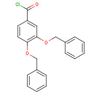 1486-54-0 3,4-BIS(BENZYLOXY)BENZOYL CHLORIDE chemical structure