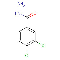 28036-91-1 3,4-DICHLOROBENZENE-1-CARBOHYDRAZIDE chemical structure