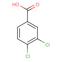 51-44-5 3,4-Dichlorobenzoic acid chemical structure