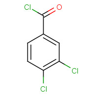3024-72-4 3,4-Dichlorobenzoyl chloride chemical structure