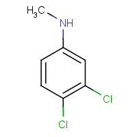 40750-59-2 3,4-DICHLORO-N-METHYLANILINE chemical structure