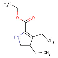 97336-41-9 3,4-DIETHYL-1H-PYRROLE-2-CARBOXYLIC ACID ETHYL ESTER chemical structure