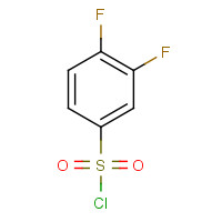 145758-05-0 3,4-DIFLUOROBENZENESULFONYL CHLORIDE chemical structure