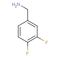 72235-53-1 3,4-Difluorobenzylamine chemical structure