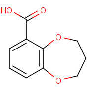 66410-67-1 3,4-DIHYDRO-2H-1,5-BENZODIOXEPINE-6-CARBOXYLIC ACID chemical structure