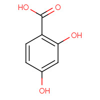 89-86-1 2,4-Dihydroxybenzoic acid chemical structure