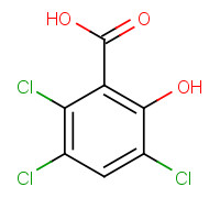40932-60-3 3,5,6-Trichlorosalicylic acid chemical structure