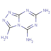 7144-22-1 3,5,7-TRIAMINO-1,2,4-TRIAZOLO[4,3-A]-1,3,5-TRIAZINE chemical structure