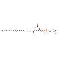115154-33-1 3,5,9-Trioxa-4-phosphapentacosan-1-aminium,7-(acetyloxy)-4-hydroxy-N,N,N-trimethyl-10-oxo-,innersalt,4-oxide(9CI] chemical structure