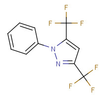 140647-19-4 3,5-BIS(TRIFLUOROMETHYL)-1-PHENYLPYRAZOLE chemical structure