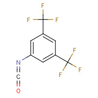 16588-74-2 3,5-BIS(TRIFLUOROMETHYL)PHENYL ISOCYANATE chemical structure