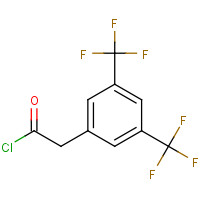 174083-39-7 3,5-BIS(TRIFLUOROMETHYL)PHENYLACETYL CHLORIDE chemical structure
