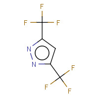 14704-41-7 3,5-BIS(TRIFLUOROMETHYL)PYRAZOLE chemical structure