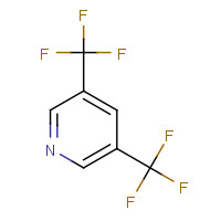 20857-47-0 3,5-BIS(TRIFLUOROMETHYL)PYRIDINE chemical structure