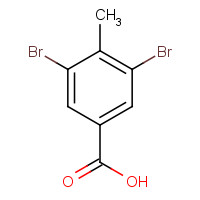 67973-32-4 3,5-DIBROMO-4-METHYLBENZOIC ACID chemical structure