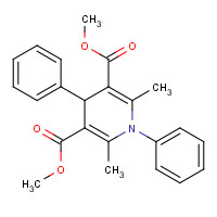 83300-85-0 DIMETHYL 1,4-DIHYDRO-2,6-DIMETHYL-1,4-DIPHENYL-3,5-PYRIDINEDICARBOXYLATE chemical structure
