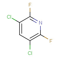 698-51-1 3,5-DICHLORO-2,6-DIFLUOROPYRIDINE chemical structure