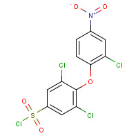 175135-06-5 3,5-DICHLORO-4-(2-CHLORO-4-NITROPHENOXY)BENZENE-1-SULFONYL CHLORIDE chemical structure
