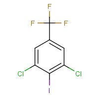175205-56-8 3,5-DICHLORO-4-IODOBENZOTRIFLUORIDE chemical structure